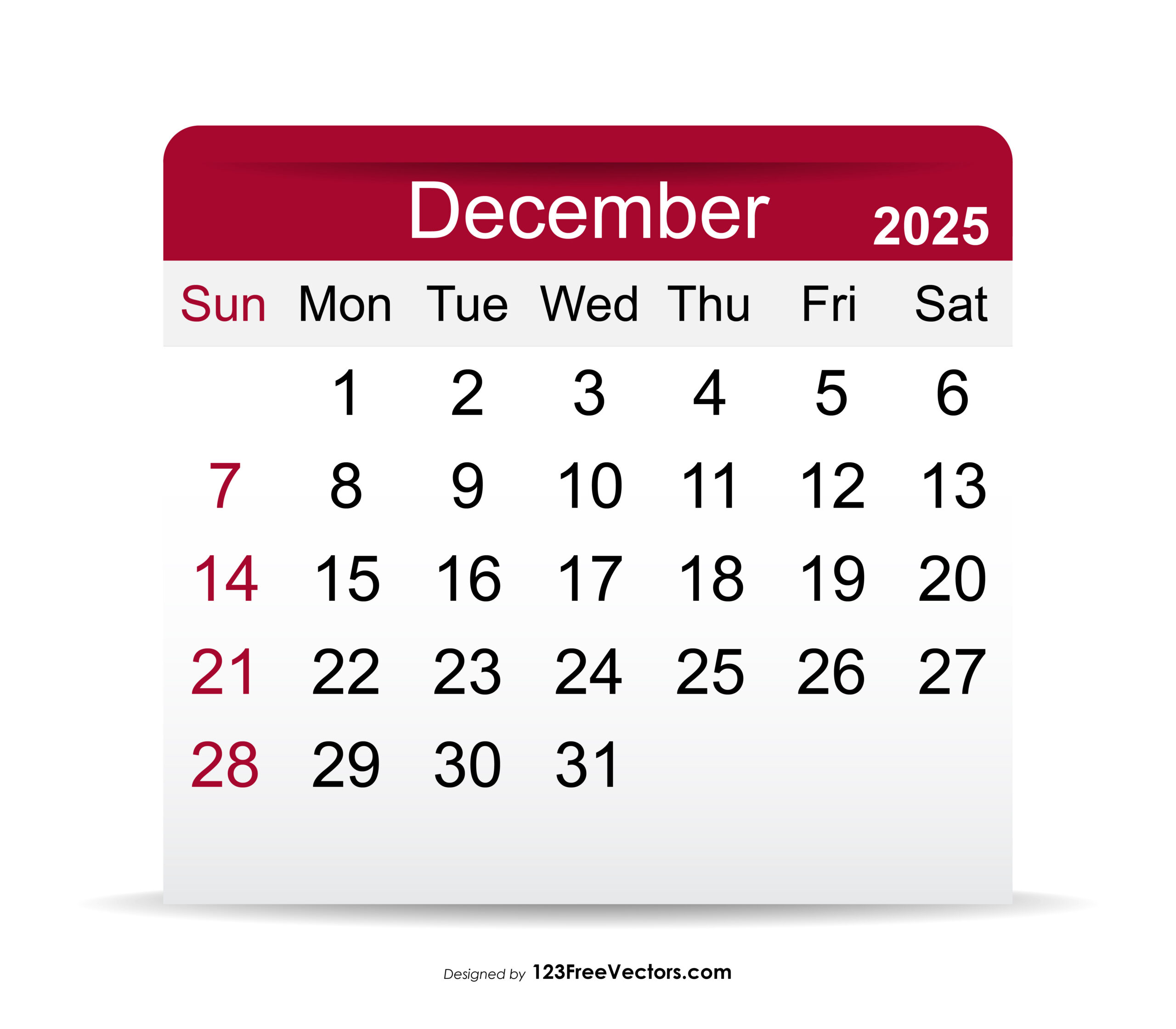 Free Download 2025 December Calendar regarding Calendar December 2025 2008 Printable