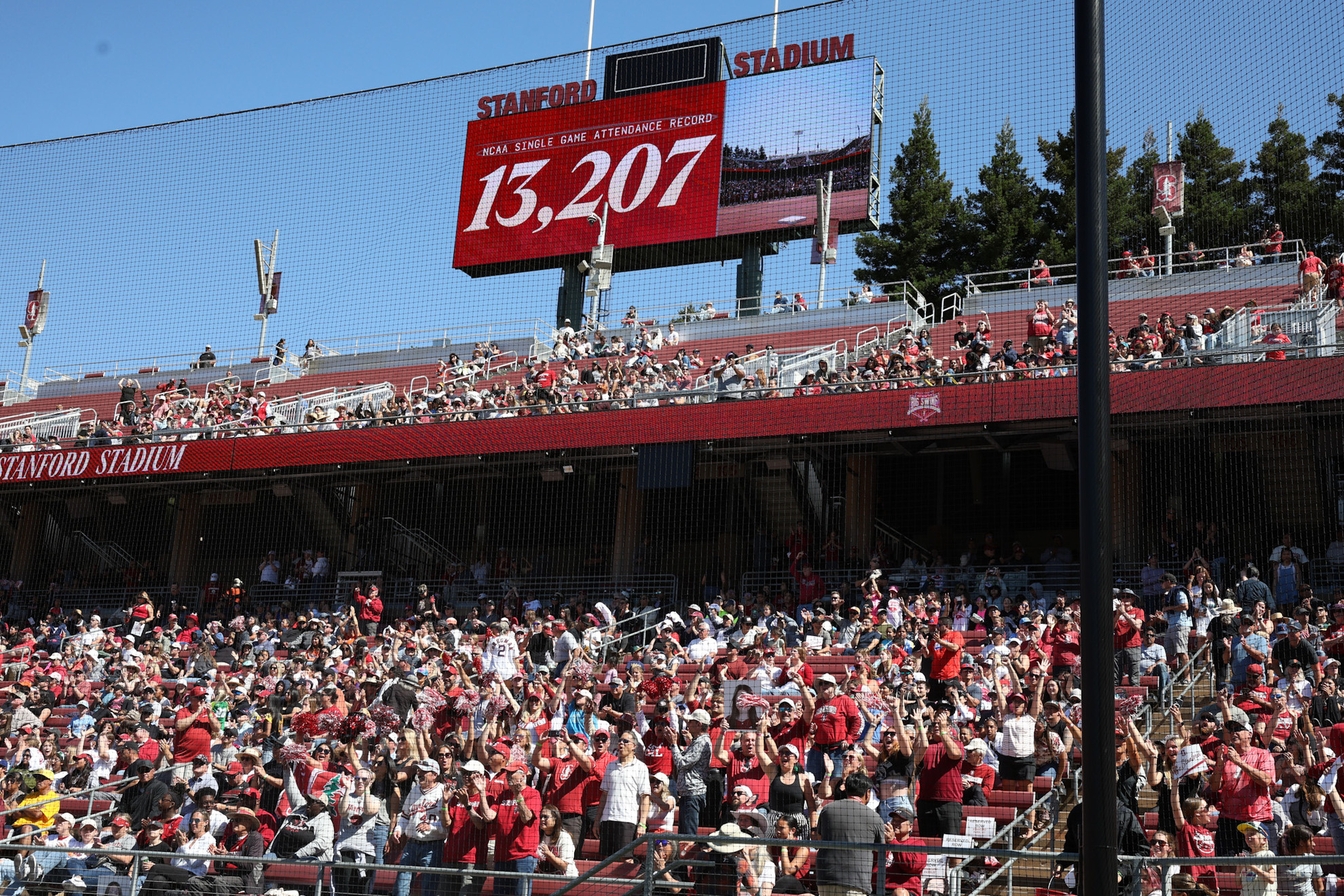 13,207 Fill Stanford Stadium To Break Ncaa Softball Record regarding Stanford Football Attendance 2026