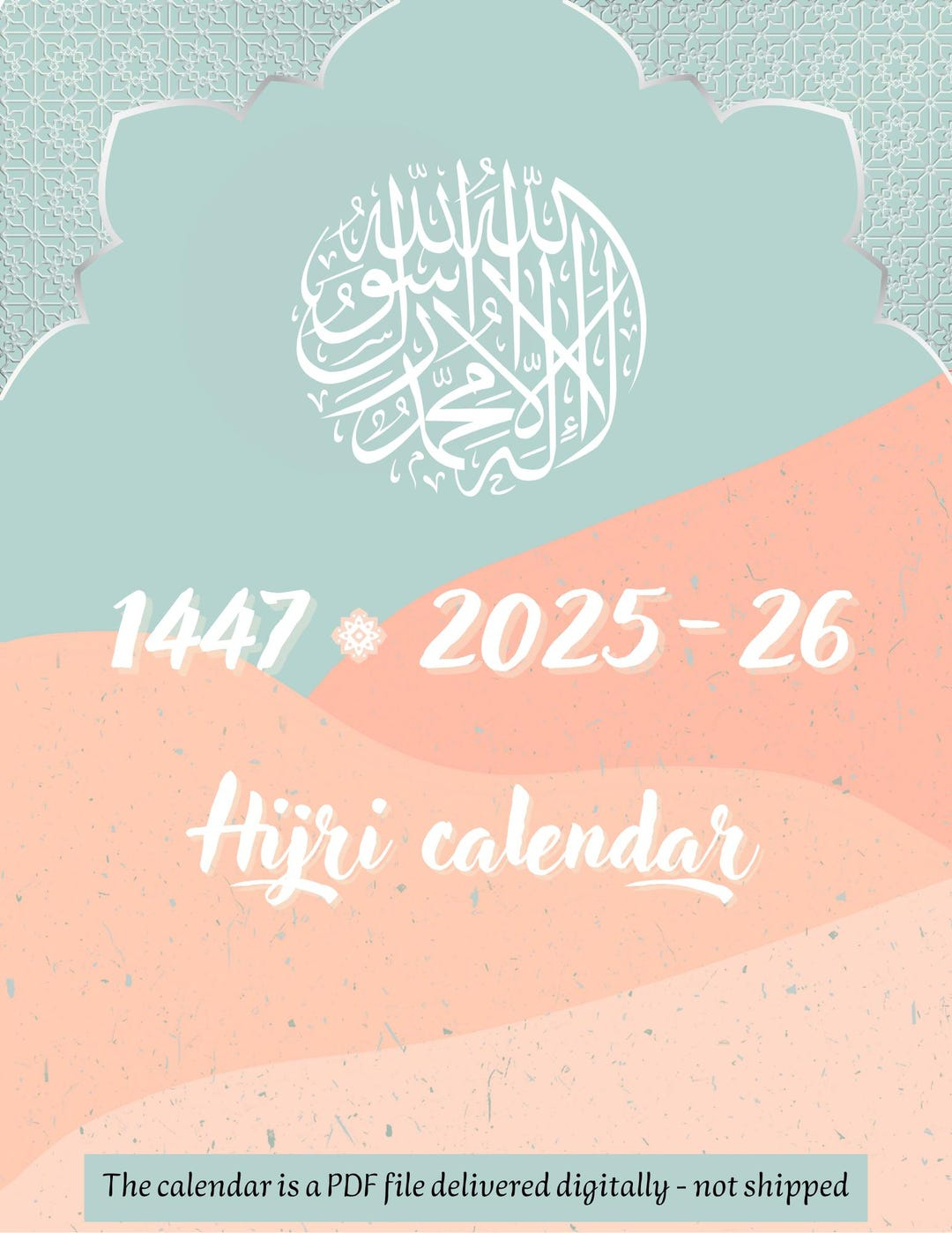 1447 Hijri Calendar Year, 1447 Islamic Calendar Pdf, 2025 Hijri pertaining to Islamic Finder Calendar 2026