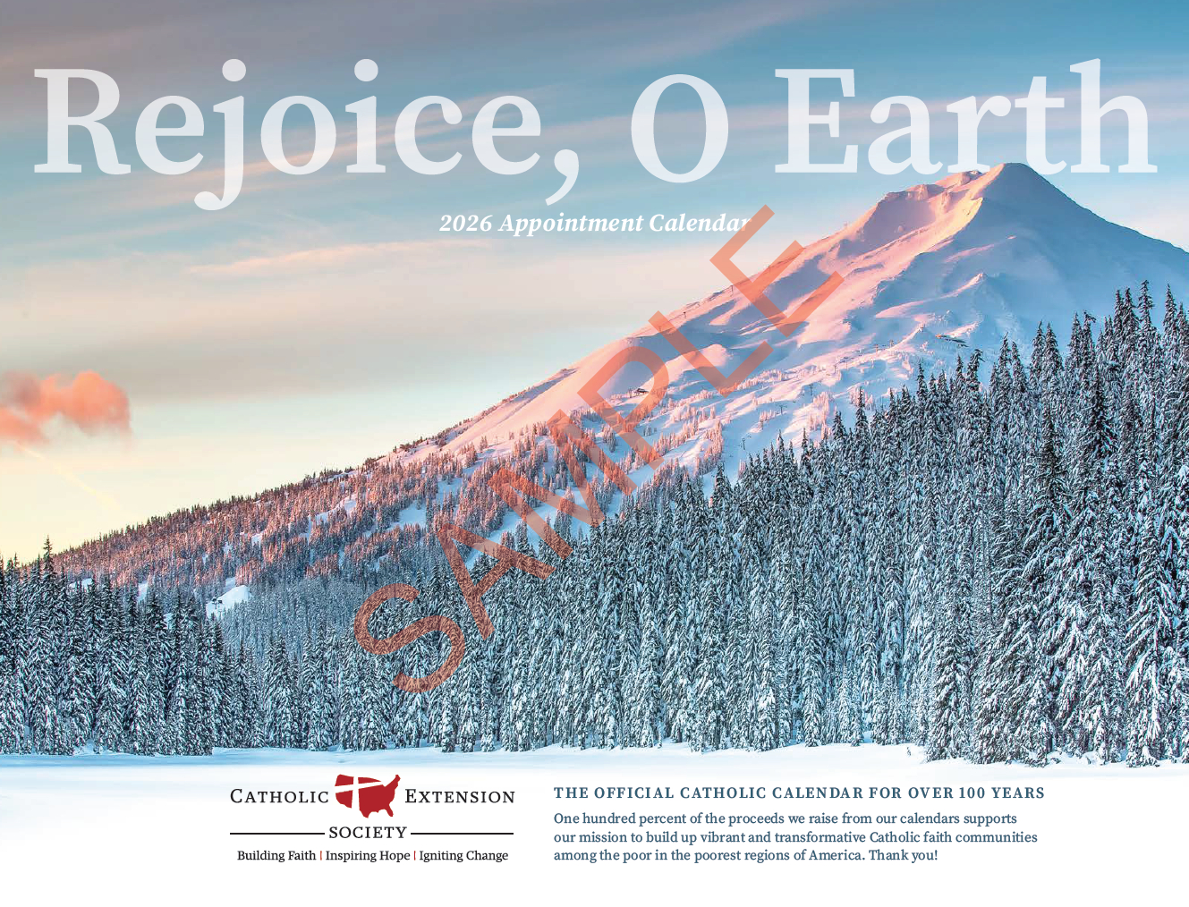 2026 Catholic Calendar - Catholic Extension Society with regard to Catholic Extension Calendar 2026