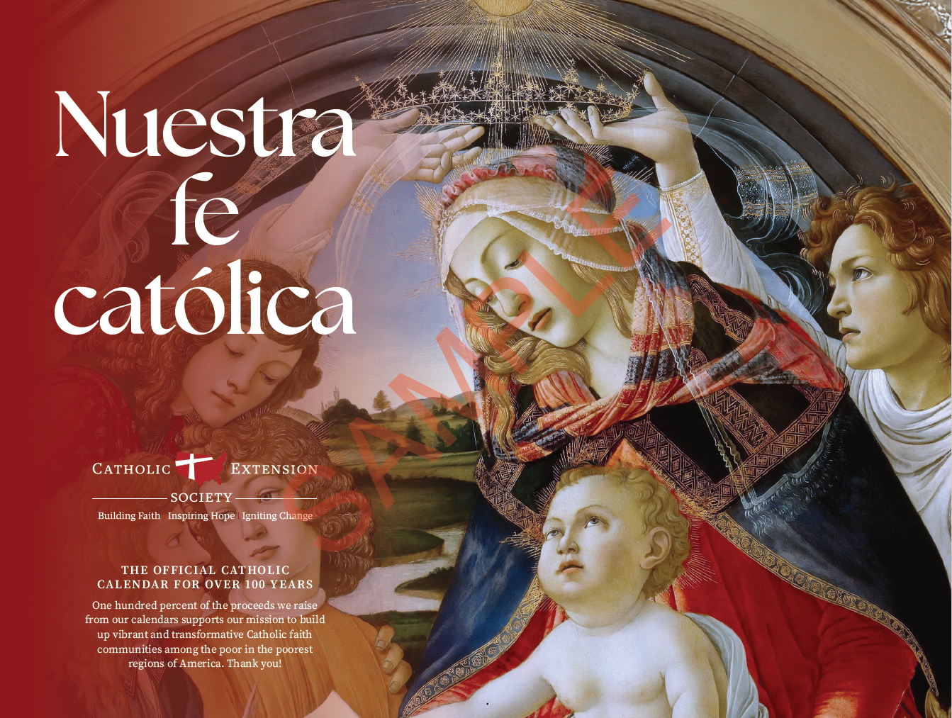 2026 Catholic Calendar - Catholic Extension Society within Catholic Extension Calendar 2026