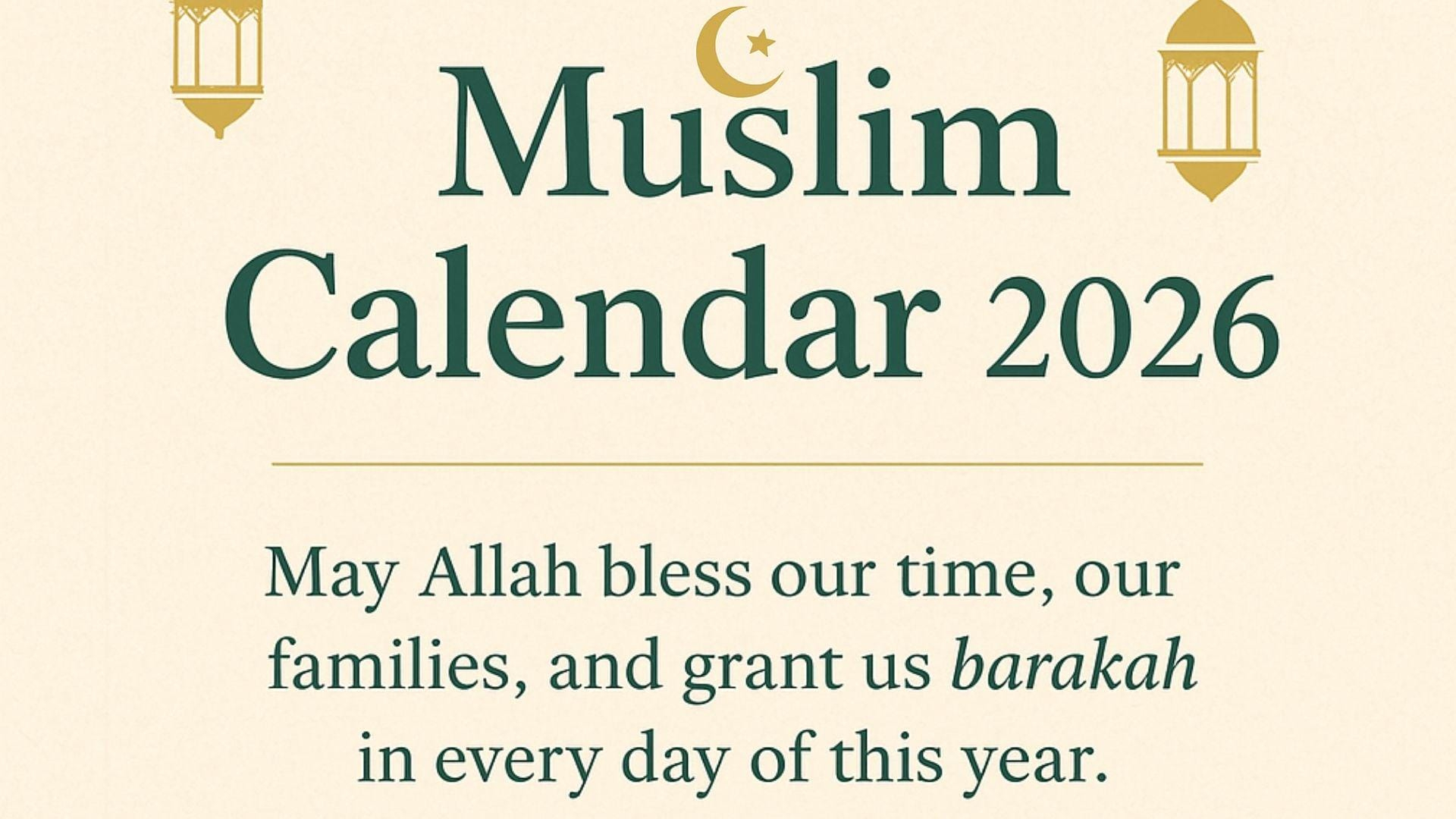 2026 Islamic Hijri Calendar: Muslim Prayer & Ramadan Planner intended for Islamic Calendar 2026 Muis