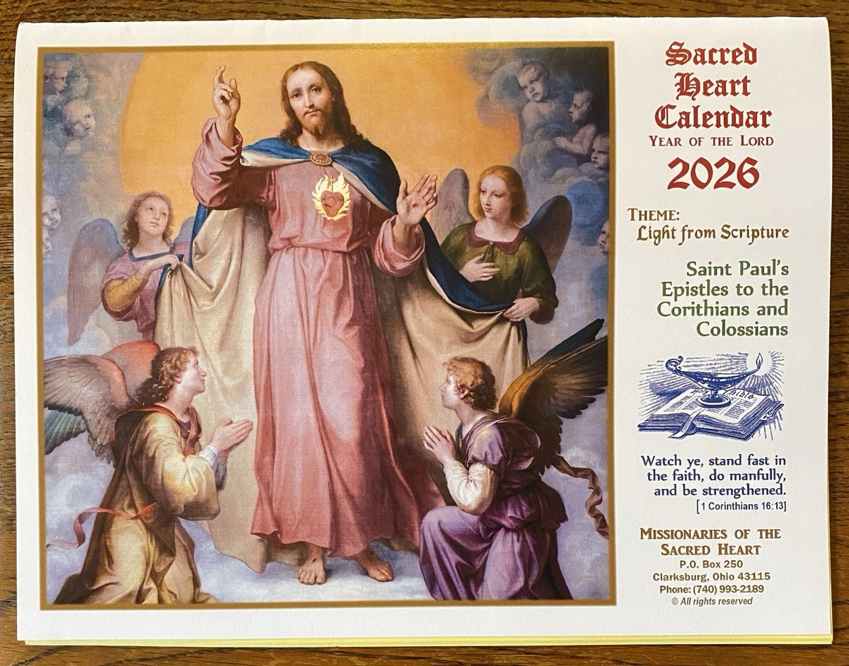 2026 ** Traditional Catholic Calendar | Ebay regarding Traditional Catholic Calendar 2026