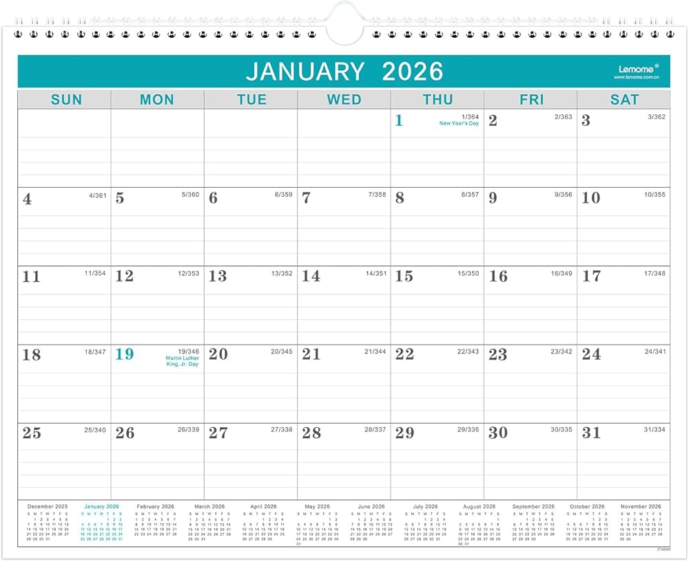 Calendar 2026, 12 Months From January 2026 To Indonesia | Ubuy pertaining to 2026 Monthly Calendar with Julian Dates