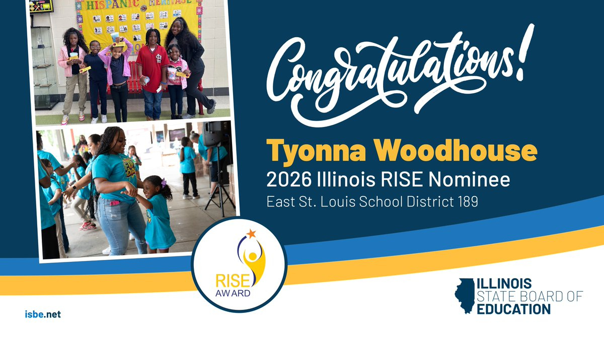 🎉Congrats To Tyonna Woodhouse, An Il Nominee For The National intended for National School Attendance 2026