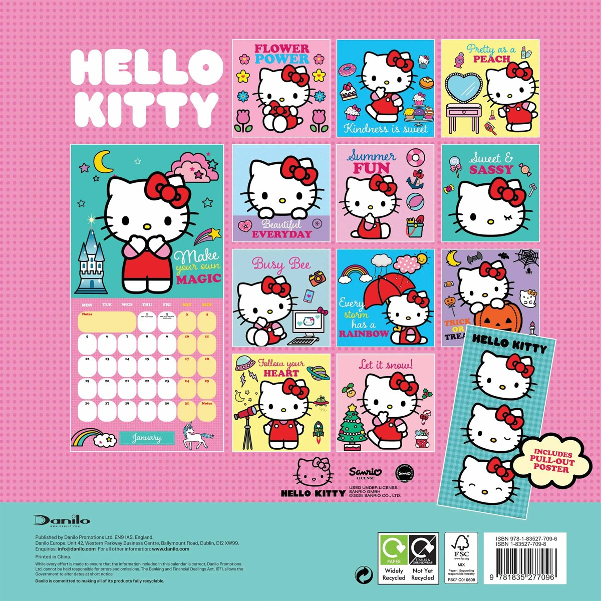 Hello Kitty Calendar 2026 inside 2026 Hello Kitty Calendar