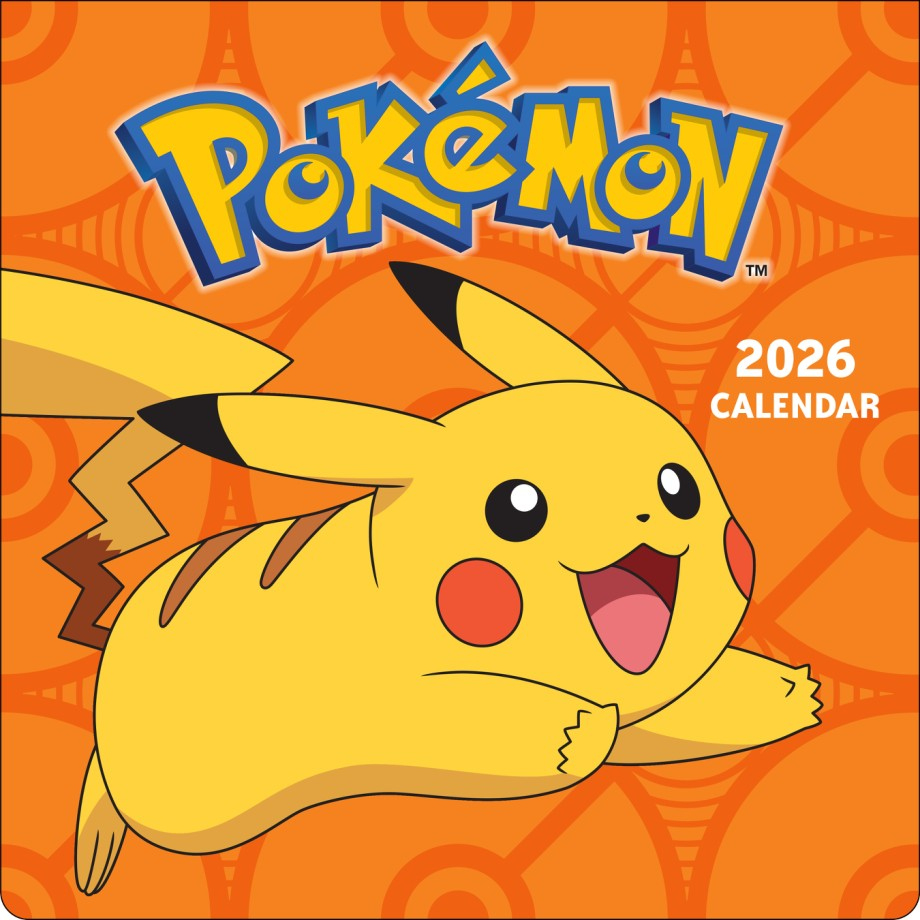 Pokémon 2026 Wall Calendar (Wall) | Abrams for Pokemon Calendar 2026 Release Date