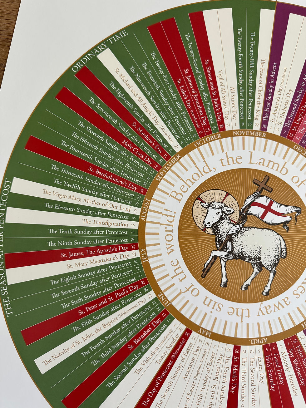 The Liturgical Home 2025–2026 Calendar Is Here! intended for Lutheran Liturgical Calendar 2026 Printable